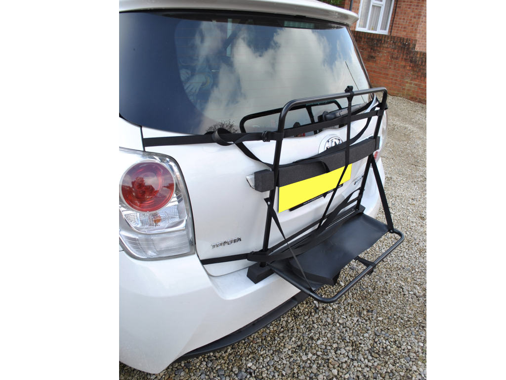 side view of the hatchbag frame for the luggage carrier roof box alternative system