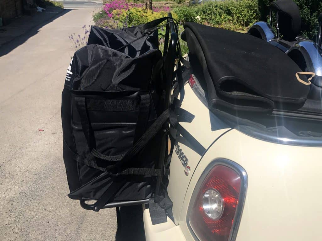 Hatch-bag Mini Convertible Luggage Rack